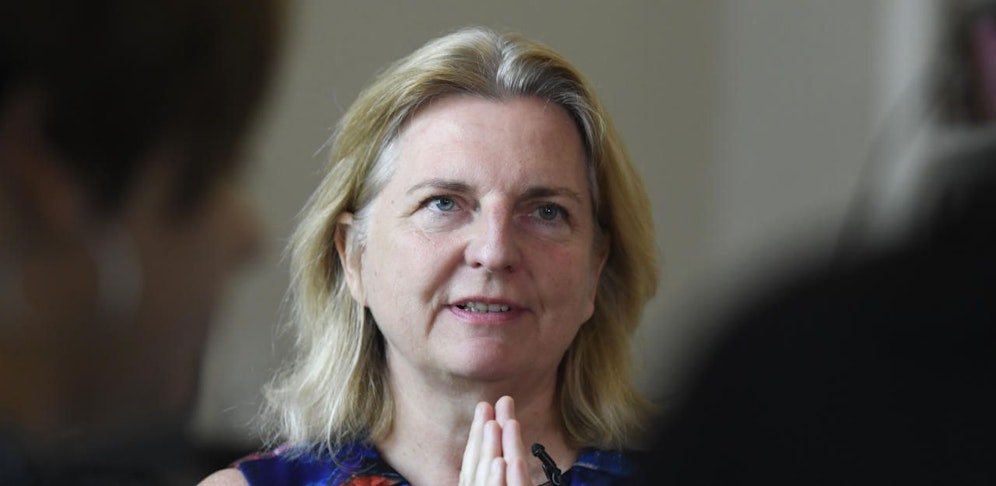 Außenministerin Kneissl