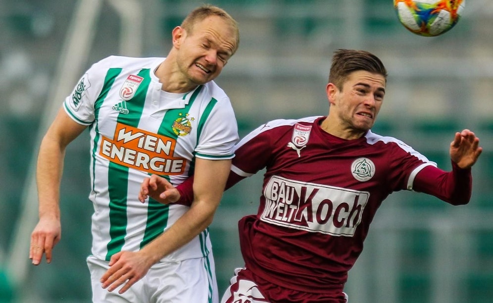 Jetzt teilnehmen & 2 Karten für das Spiel SK Rapid vs. Mattersburg am 28. Mai gewinnen! (Bild: GEPA-pictures.com)  