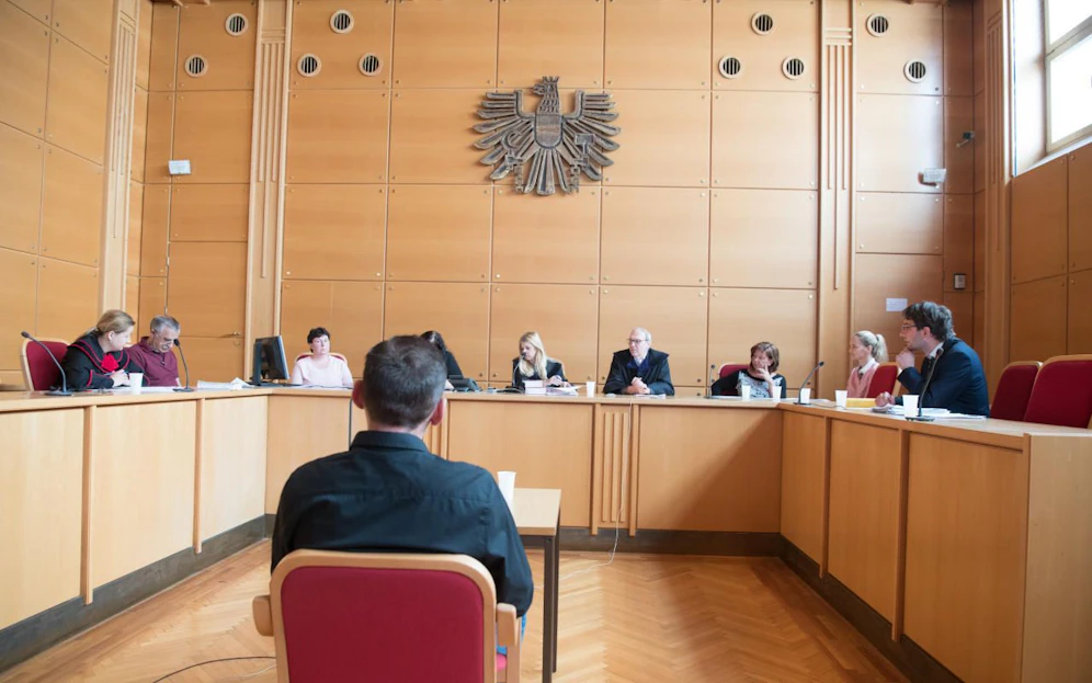 Der Angeklagte musste sich vor Gericht verantworten.