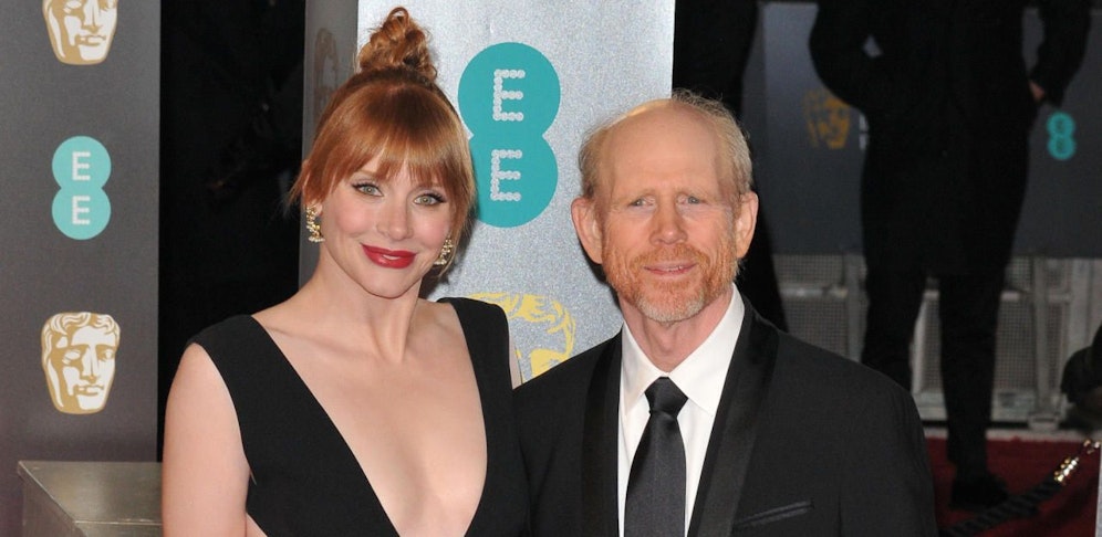 Bryce Dallas Howard und ihr Vater Ron Howard bei den BAFTAs am 12. Februar 2017 