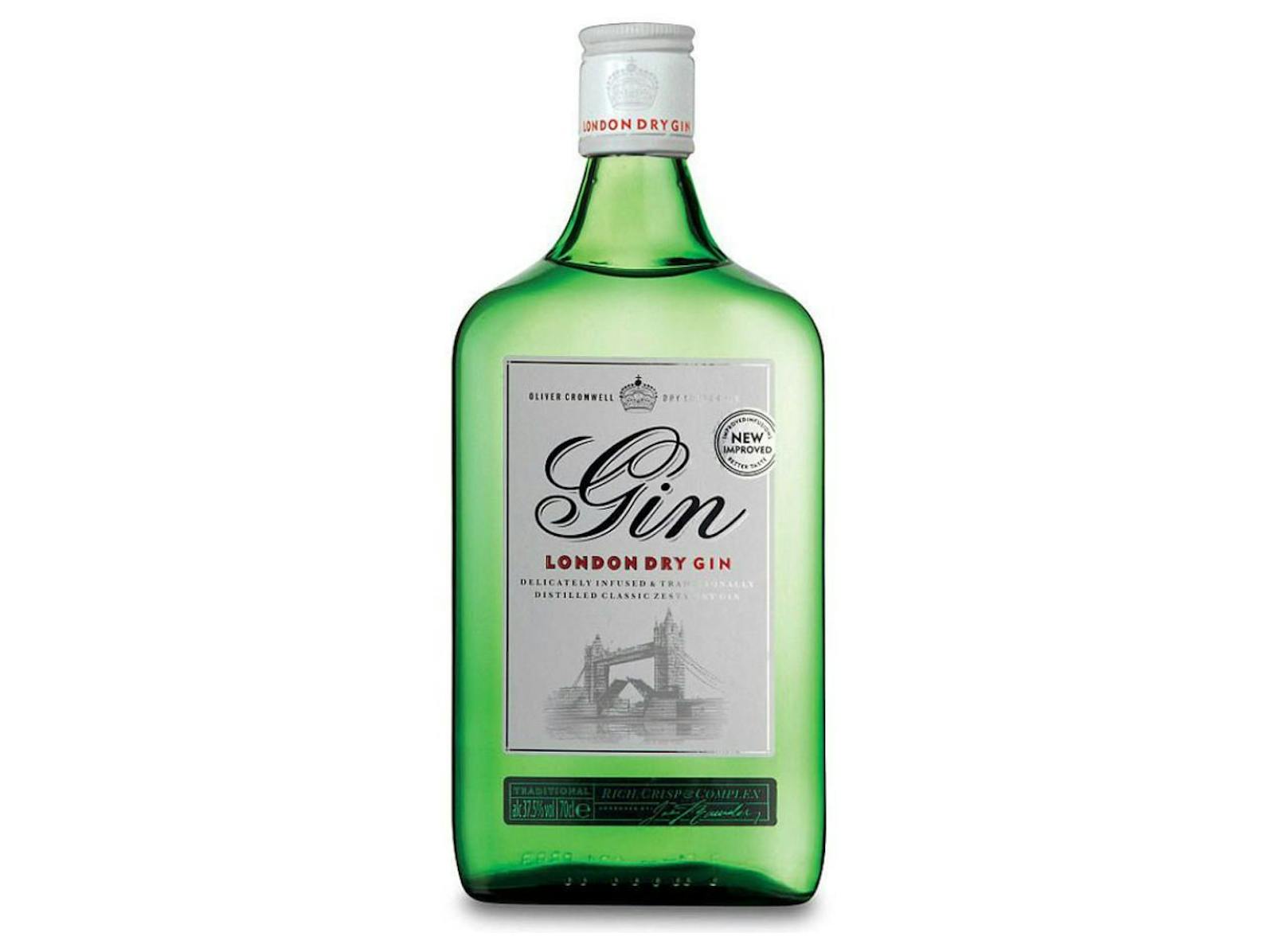 Der Oliver Cromwell Gin der Supermarktkette Aldi (in Österreich &quot;Hofer&quot;) wurde zu einem der weltweit besten gekürt.