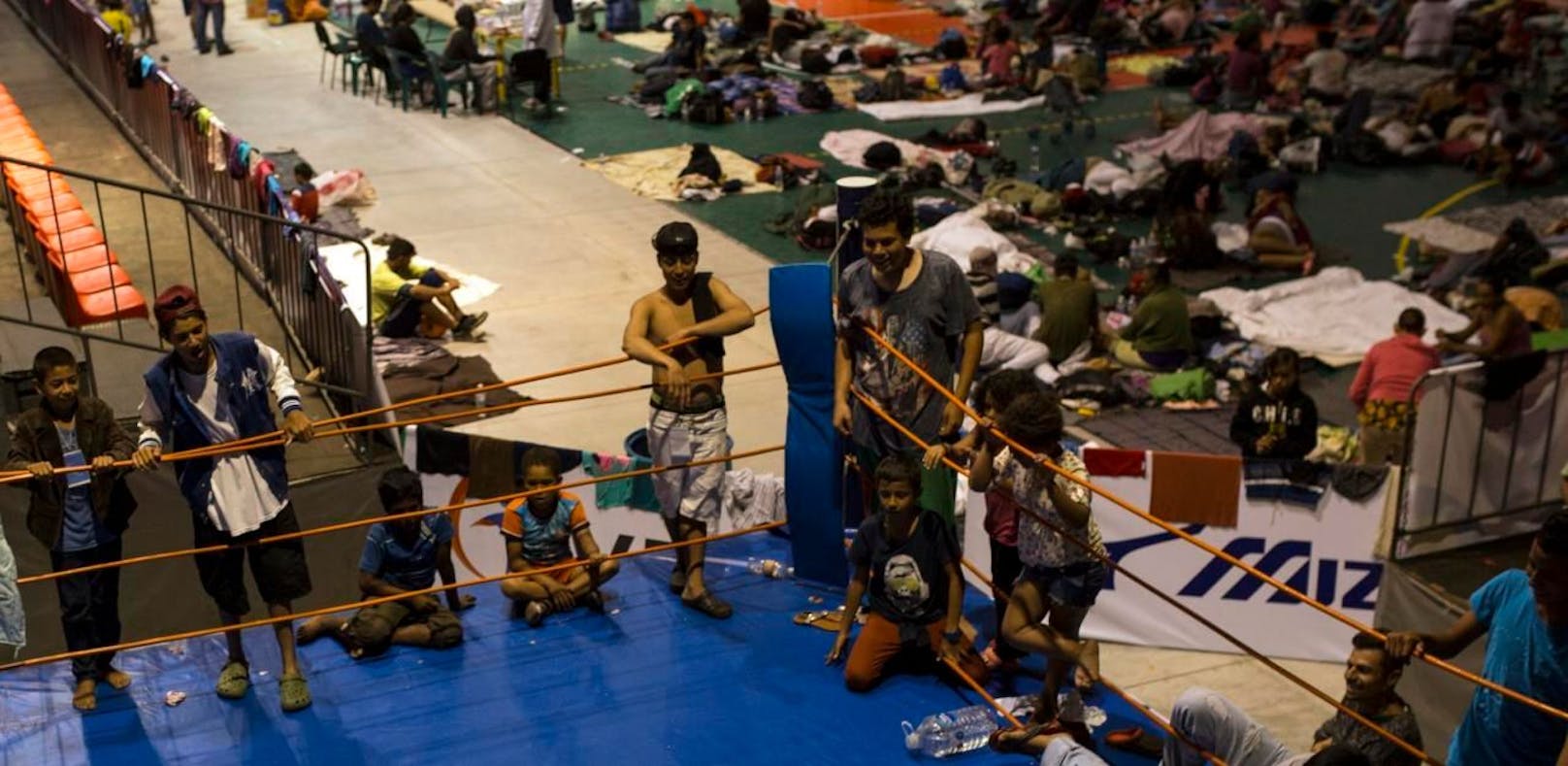Migranten-Karawane erreicht Mexiko-Stadt