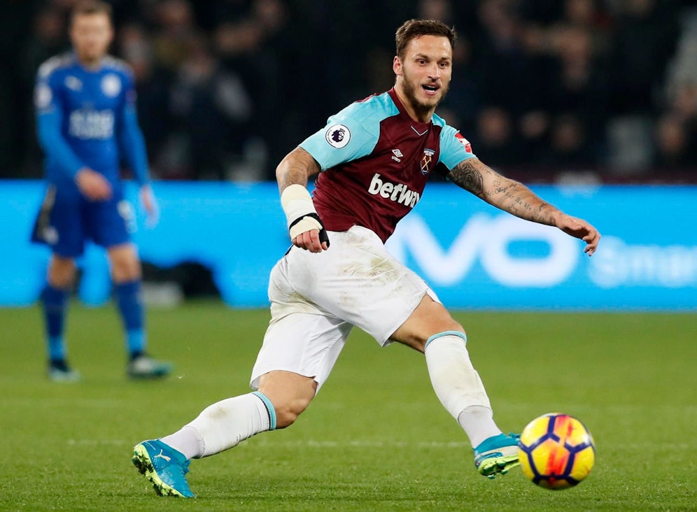 Marko Arnautovic gegen den FC Everton