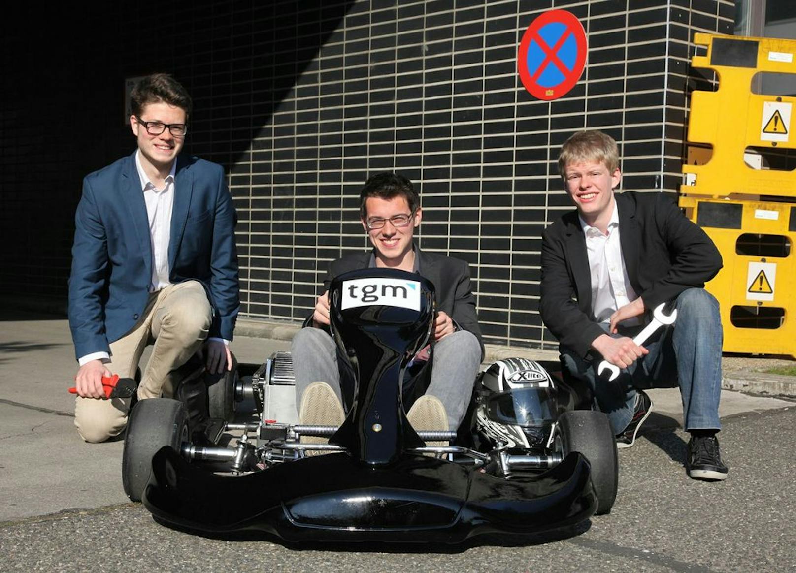 TGM-Schüler bauen Elektro-Gokart mit 60 km/h – Life