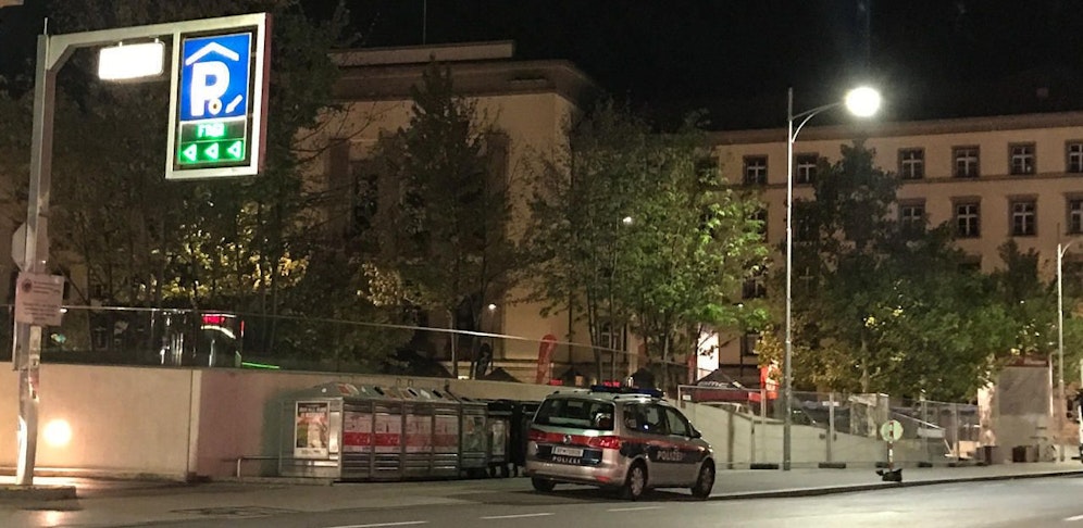 Die Tat ereignete sich am Landhausplatz in Innsbruck 