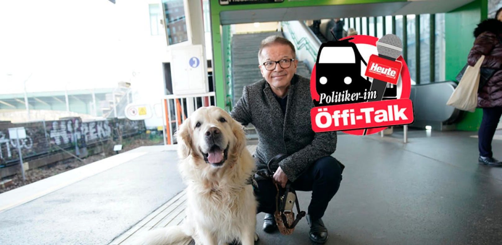 Anschober: "Agur ist der grünste Hund Österreichs"