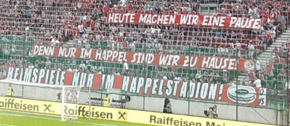 ÖFB-Fans fordern Heimspiele im Happel-Stadion
