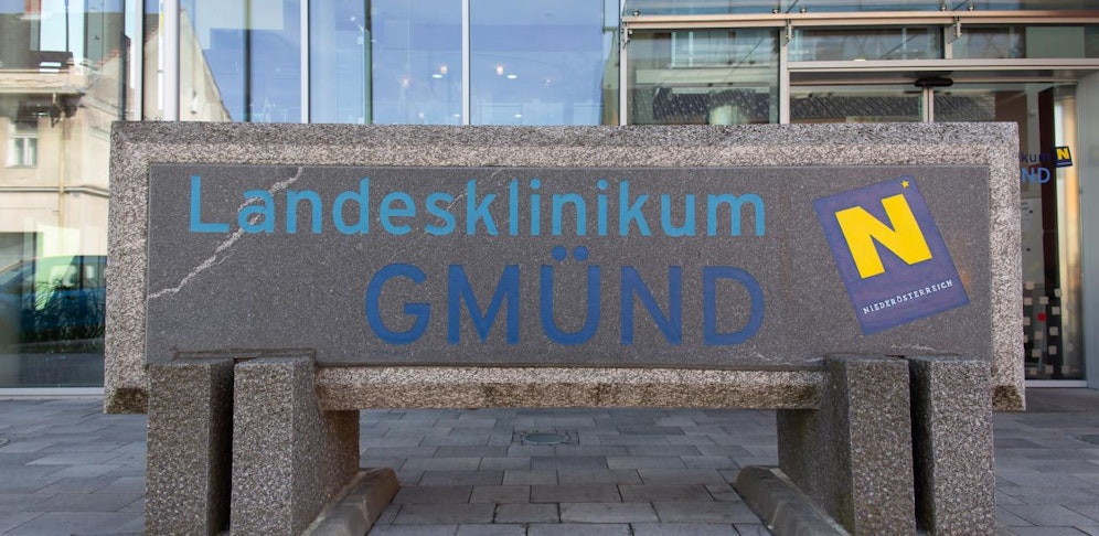 Verletzter landete im Spital Gmünd.