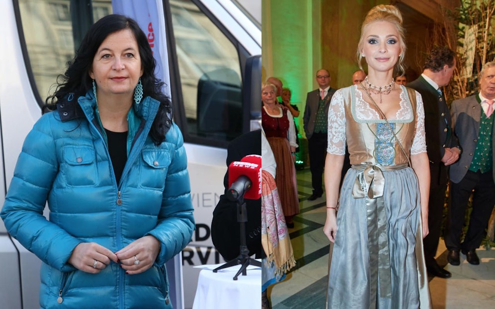 Matchen sich weiter: Ulli Sima & Philippa Strache.