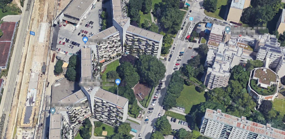 Der Vorfall ereignete sich in der Per-Albin-Hansson-Siedlung in der Ada-Christen-Gasse.
