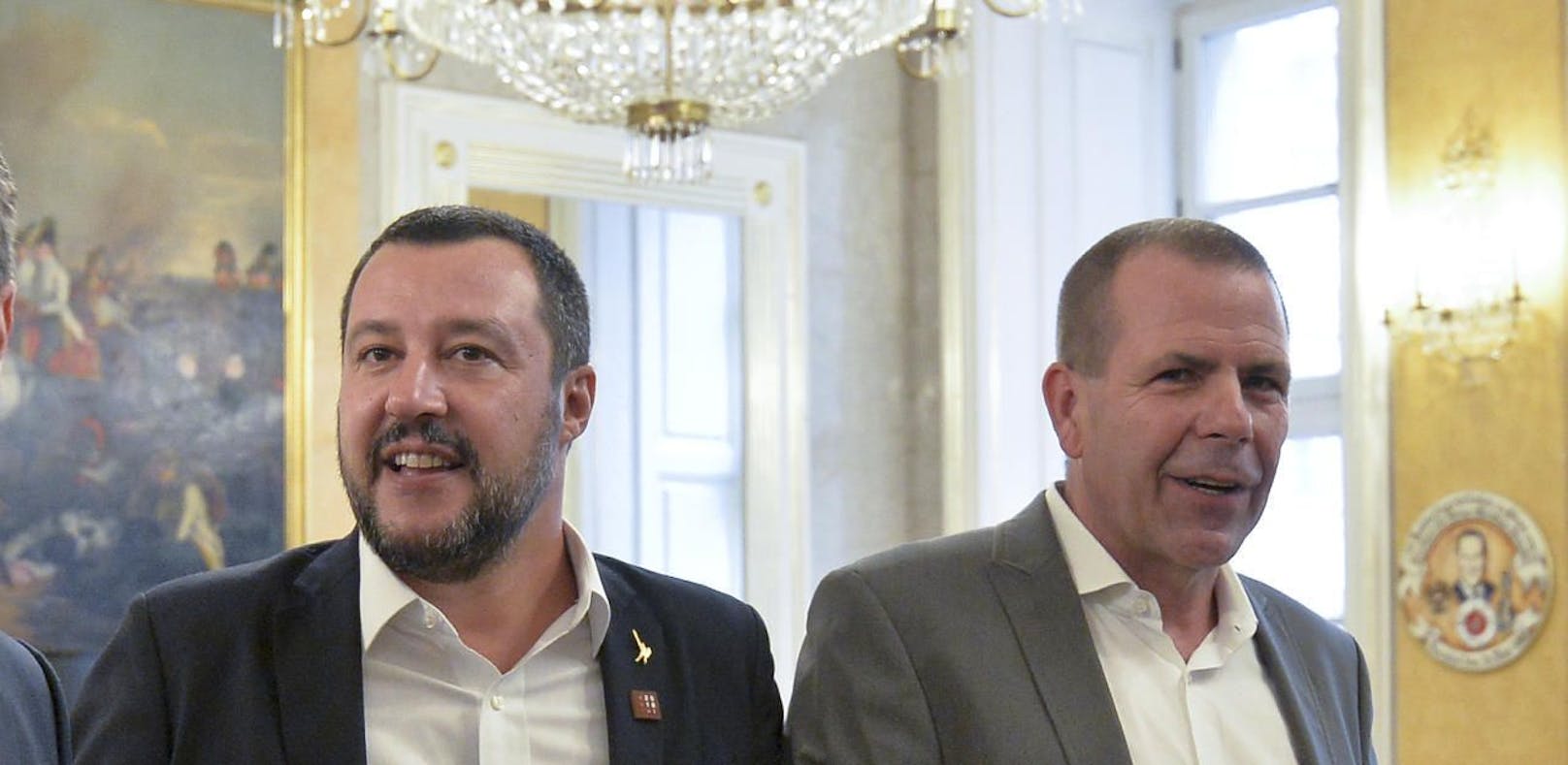 Salvini sieht in Türkis-Grün "unnatürliche" Kombi