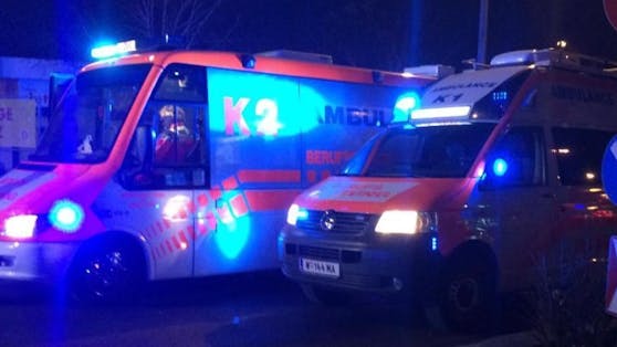 Die Berufsretter versuchten den Streit am Gürtel zu schlichten.