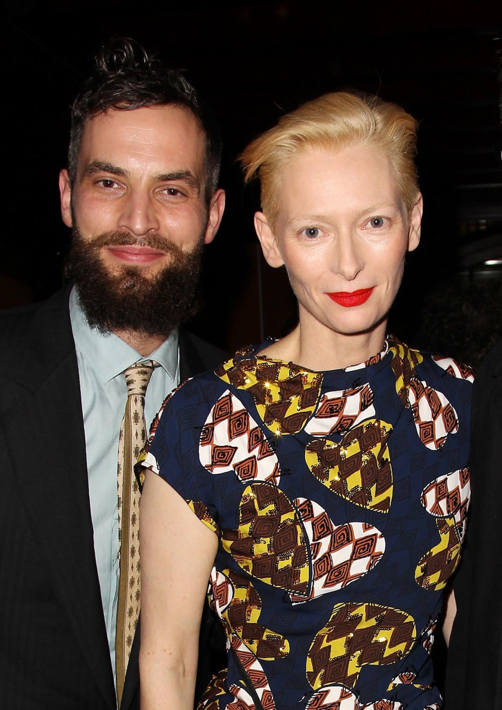 Sandro Kopp und Tilda Swinton beehren am 5.  Mai die Vernissage von "Wahlverwandtschaften" in Niederösterreich