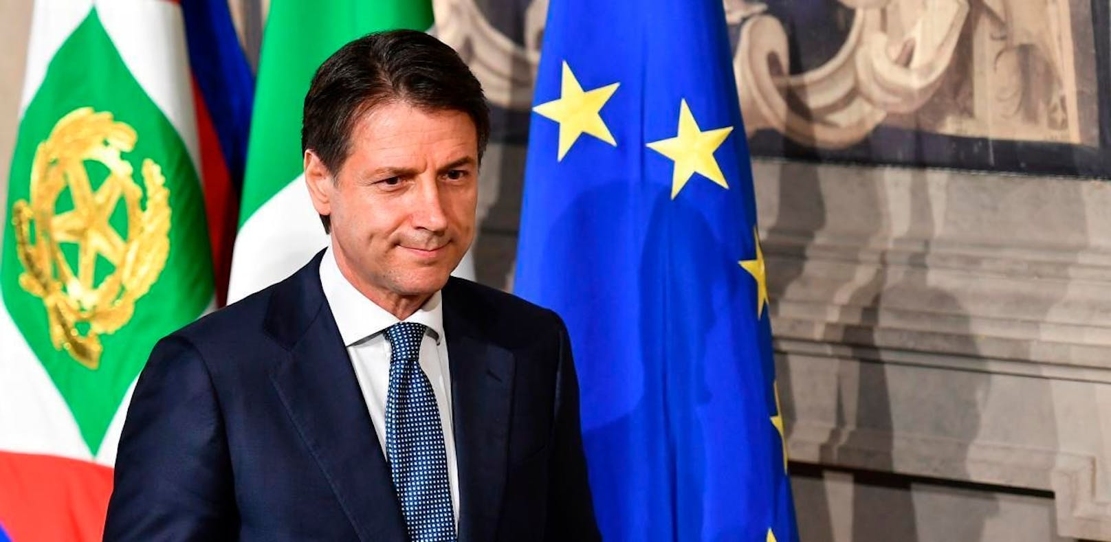 Conte möchte &quot;Italiens Platz in Europa und der Welt&quot; behaupten.