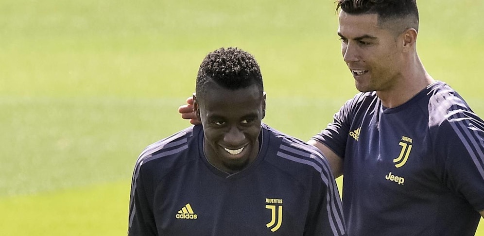 Blaise Matuidi und Juve-Superstar Cristiano Ronaldo.