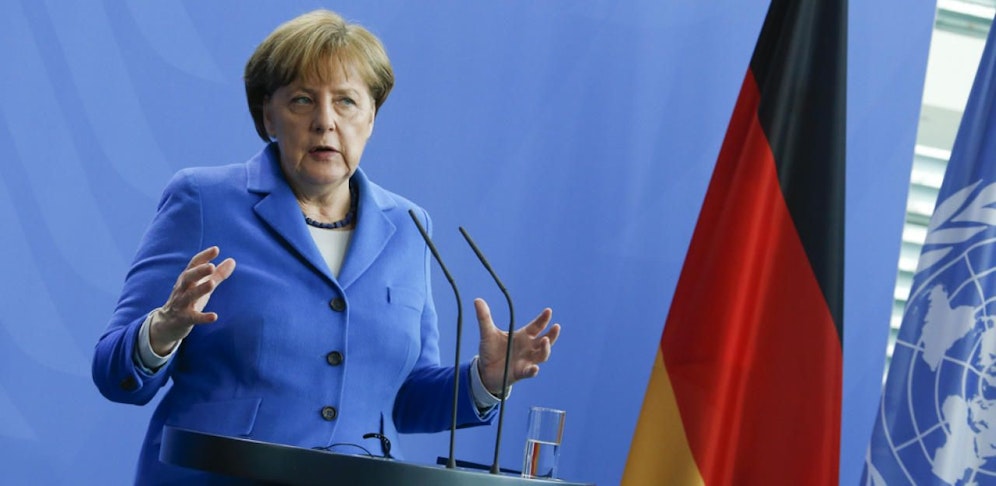 Merkel sei beeindruckt von der Polizeiarbeit.