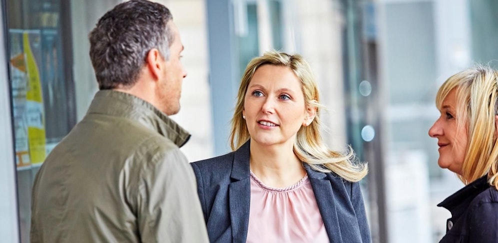 Sabine Naderer-Jelinek gewann die Bürgermeisterwahl in Leonding. 