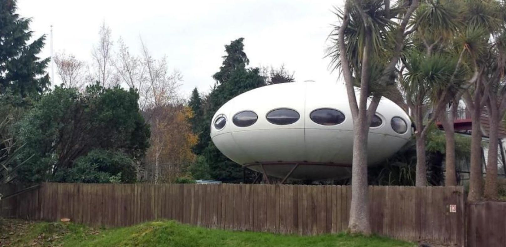 In diesem UFO kann man wohnen