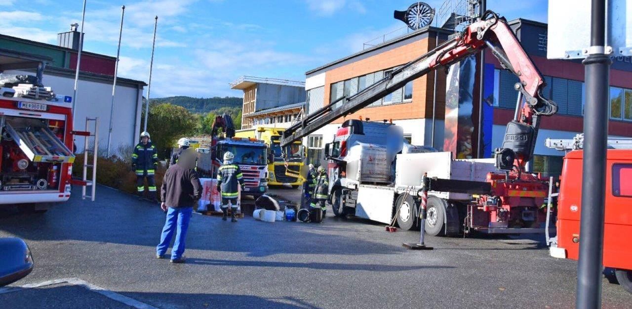 Heute.at - Großalarm: Chemieunfall forderte 6 Feuerwehren