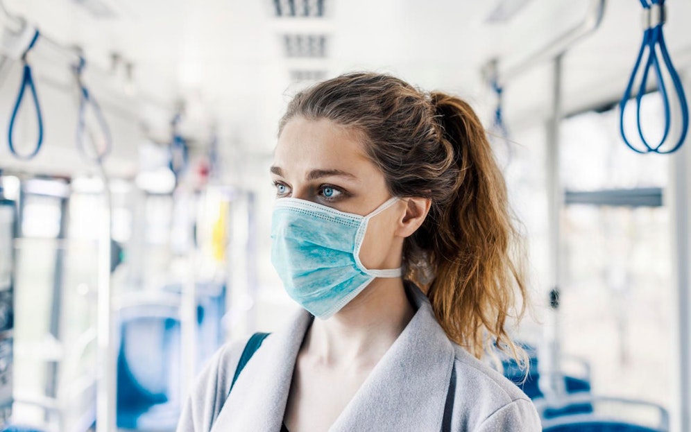 Wird die Maske nicht richtig getragen, bietet sie auch keinen Schutz.