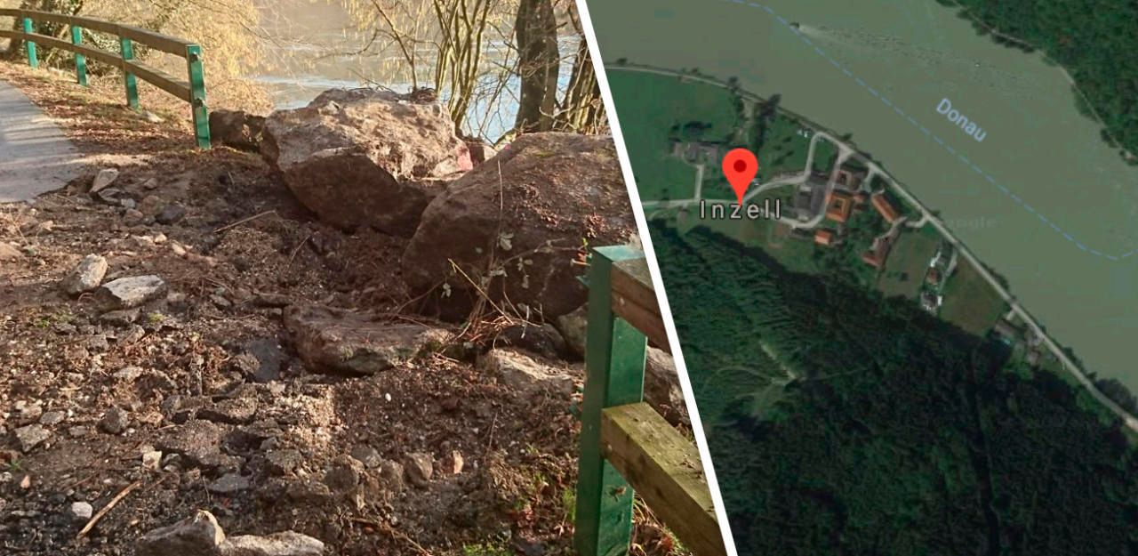 Heute.at - Wegen dieses Steins muss ein Dorf früher aufstehen