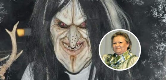 Kitzmüller lädt Krampusse und eine Hexe ins Parlament.