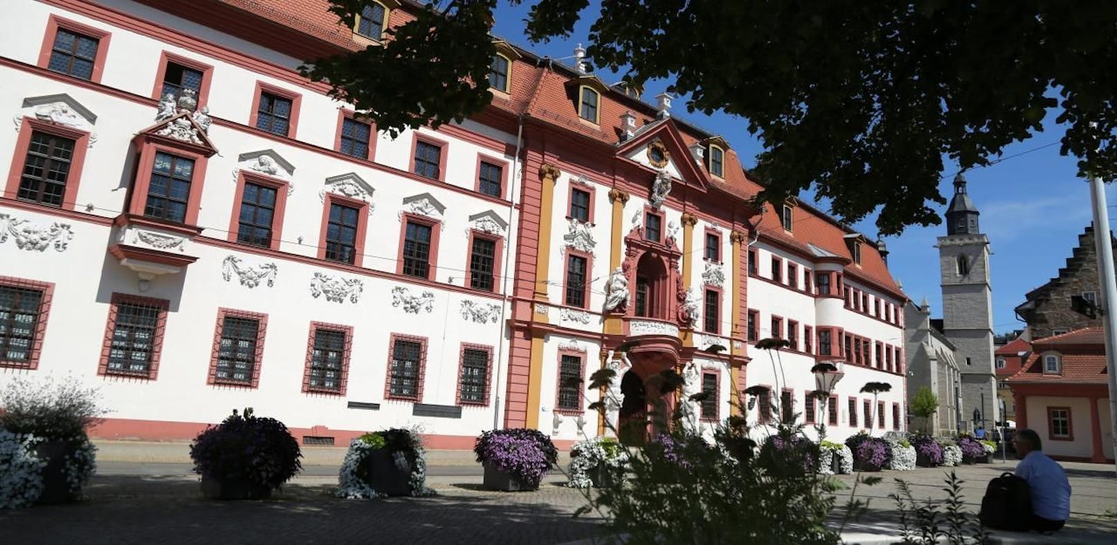 Die Thüringische Staatskanzlei in Erfurt