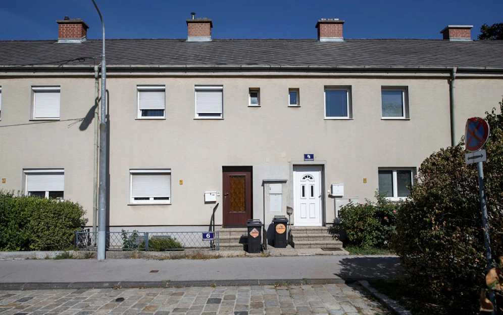 In dieses Reihenhaus in der Magdeburgstraße war der Tunesier eingestiegen.