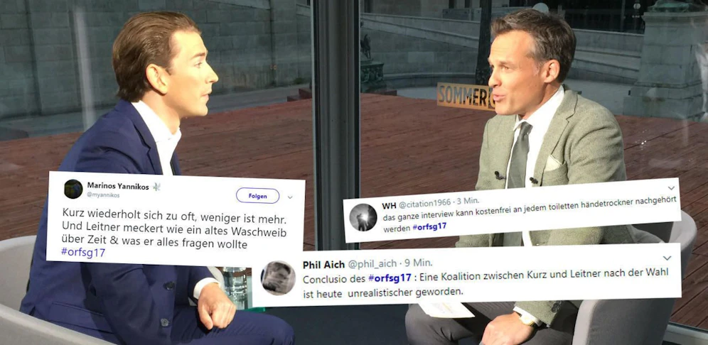 Die Twitter-Gemeinde ließ an beiden Teilnehmern kein gutes Haar.