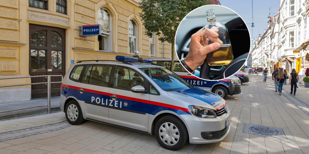 Der Polizist soll mit 1,6 Promille einen Unfall verursacht haben.