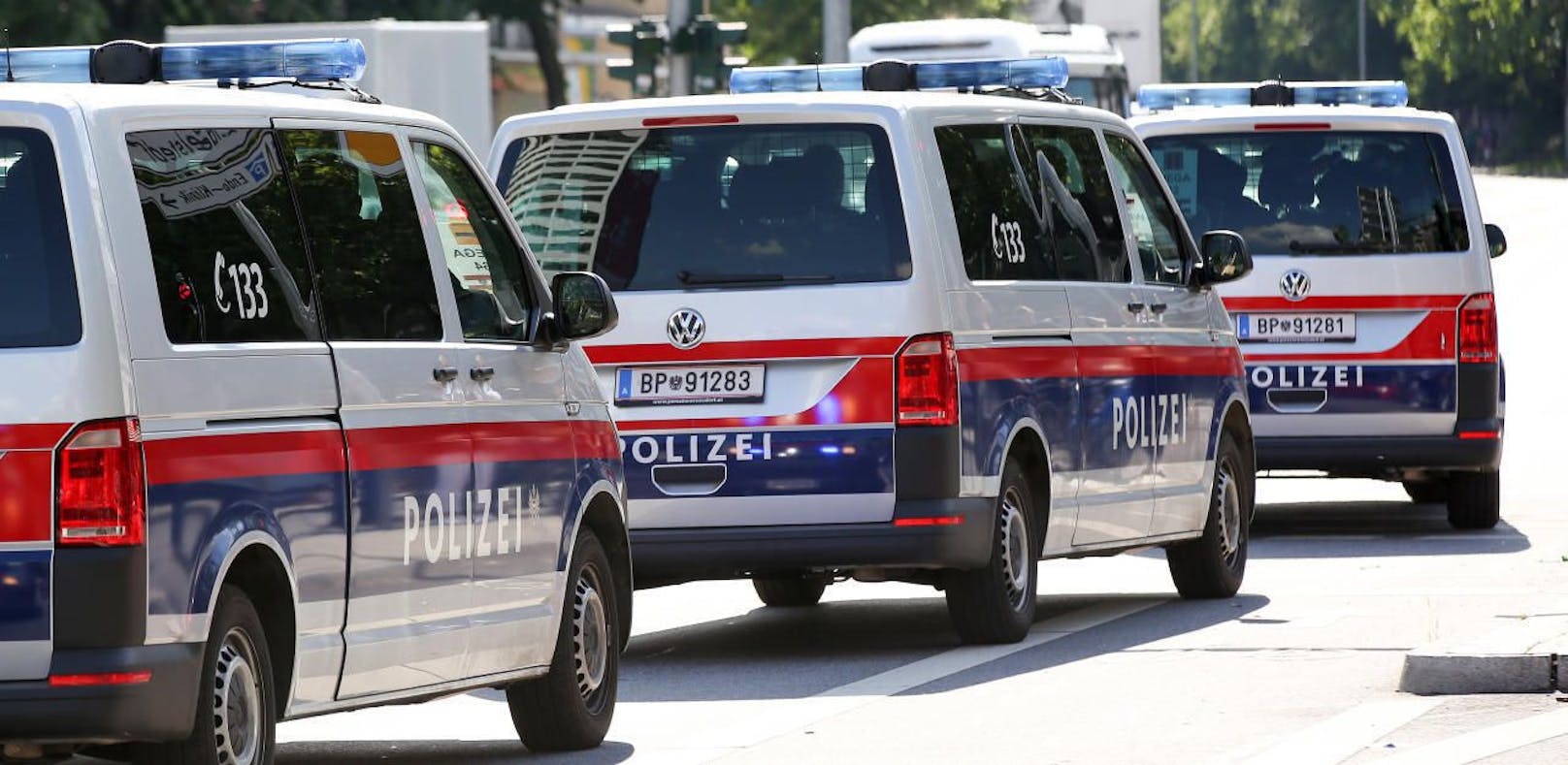 Riesiger Polizeieinsatz am Donnerstag in Wien-Favoriten.