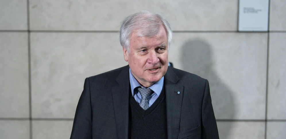 Horst Seehofer (CSU-Parteichef), deutscher Innenminister
