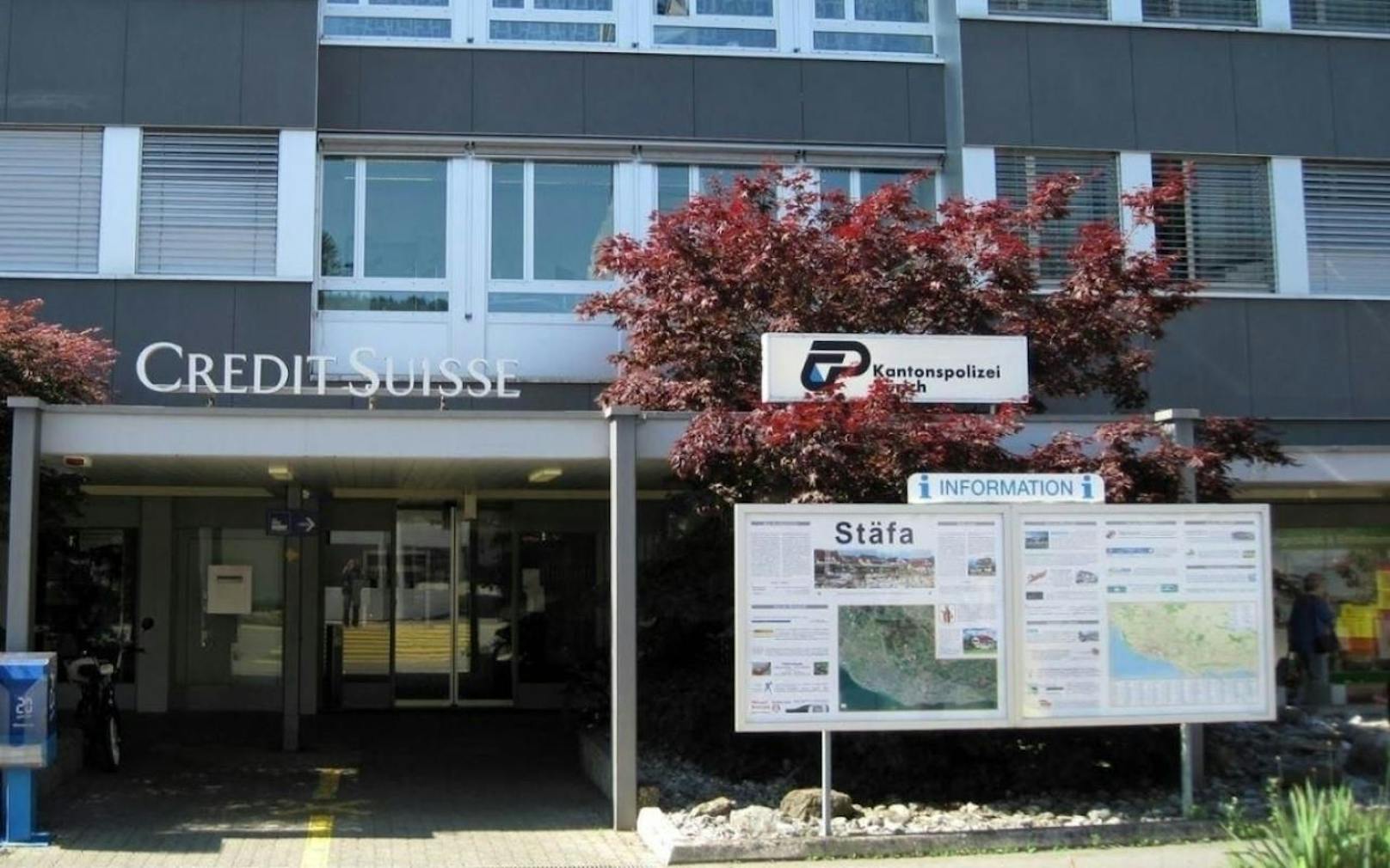 Der Posten Stäfa der Kantonspolizei Zürich