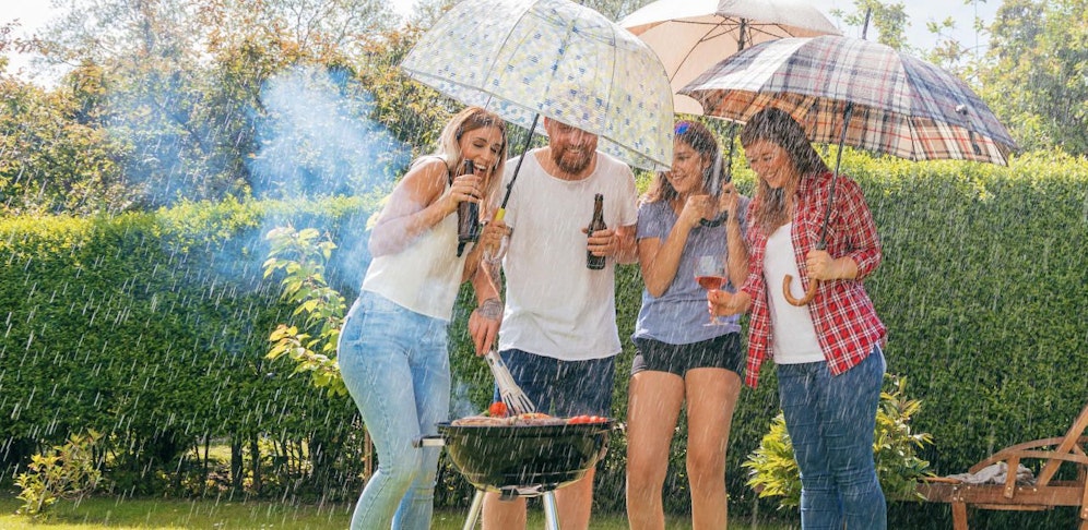 Grillen am Wochenende? Möglich, aber es wird regnerisch.