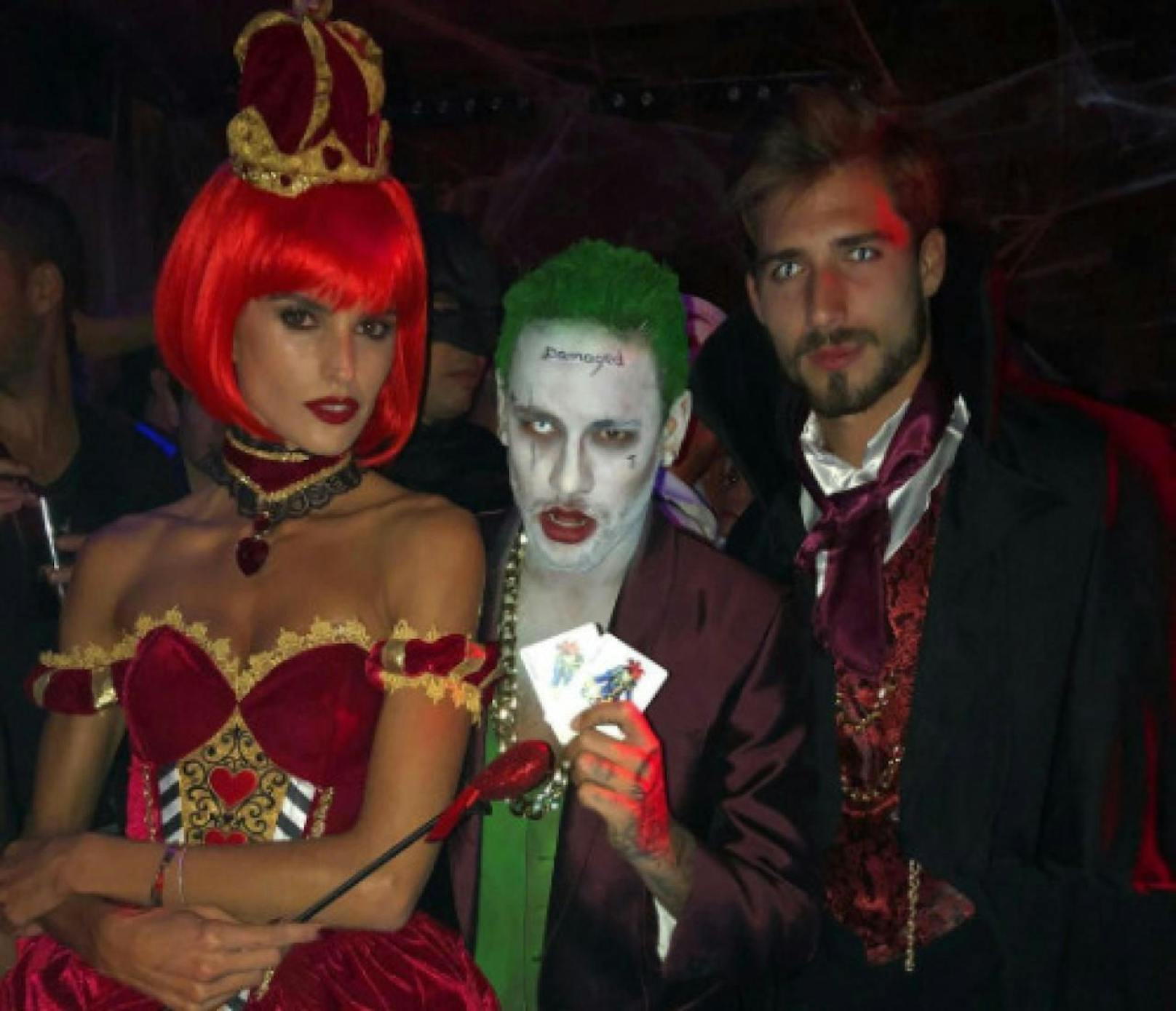 Paris-Star Neymar feiert Halloween als Joker