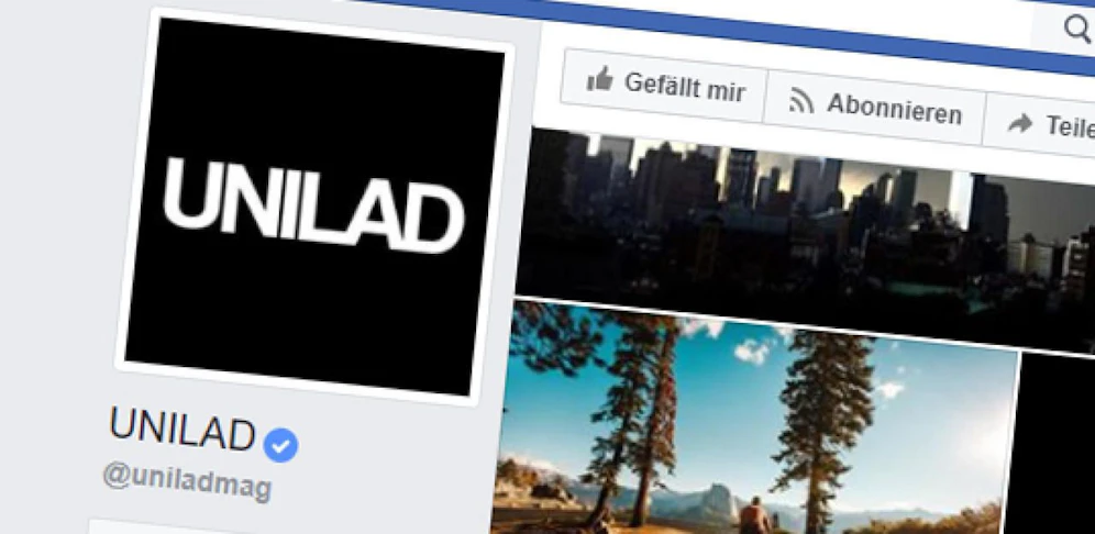 Die britische Facebook-Seite UNILAD (über 34 Millionen Fans) war stundenlang nicht aufrufbar.