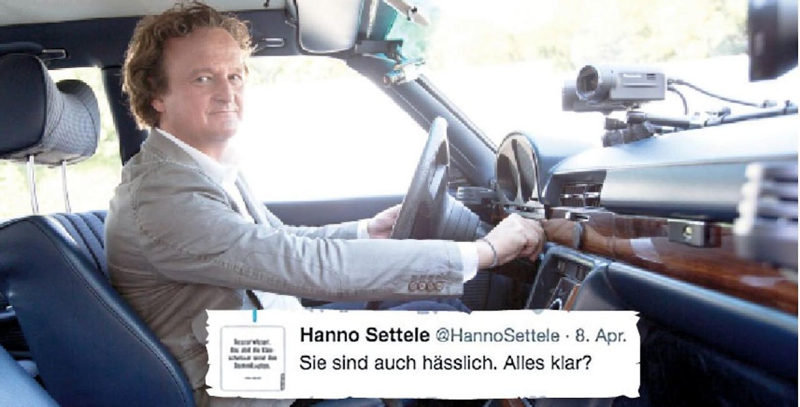 ORF-Star Hanno Settele und sein Wutposting