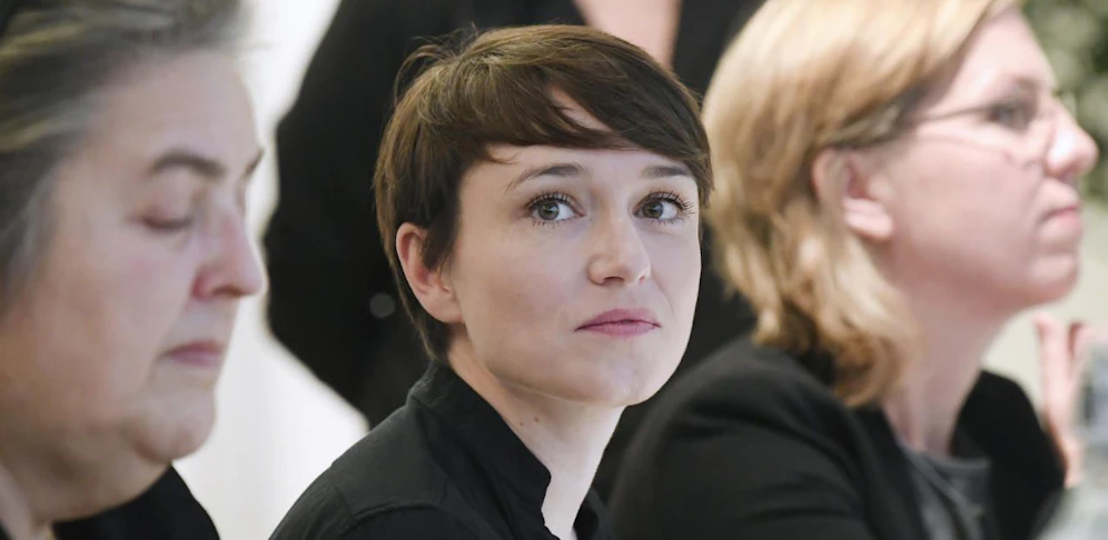 Die Klubchefin der Grünen, Sigi Maurer.