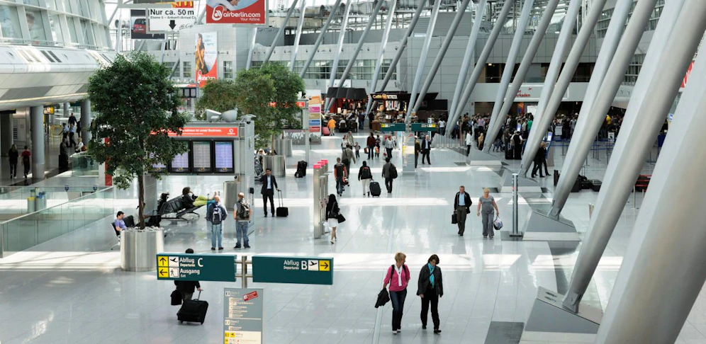 Die Messerattacke passierte am Düsseldorfer Flughafen