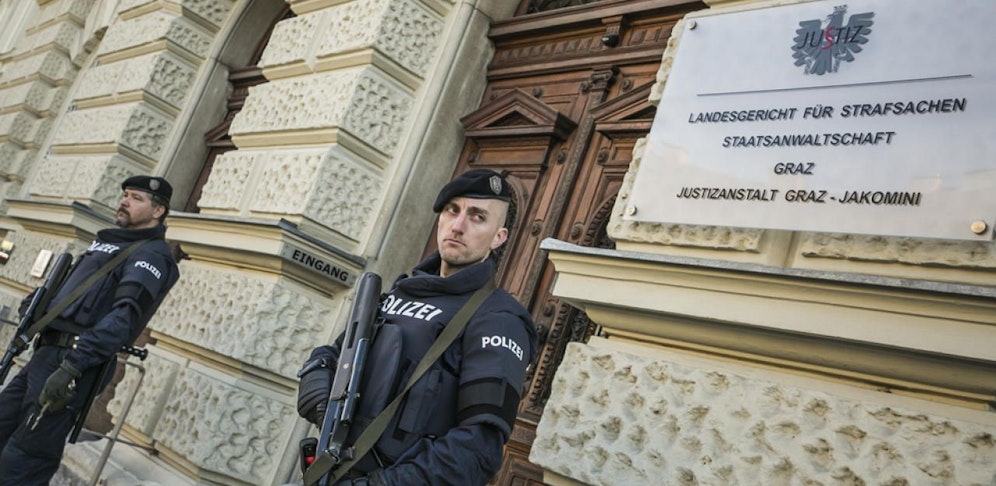 Das Straflandesgericht in Graz. Symbolfoto