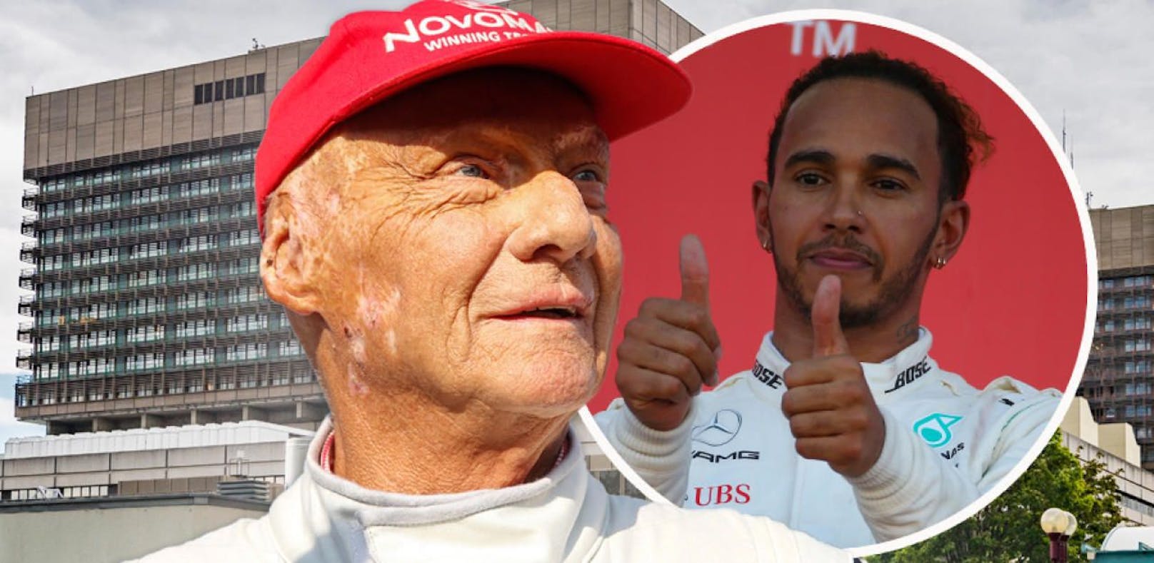 Niki Lauda, Lewis Hamilton