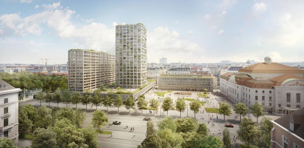 Die Grünen lehnen die Neugestaltung des Heumarkts (Landstraße) mehrheitlich ab. 