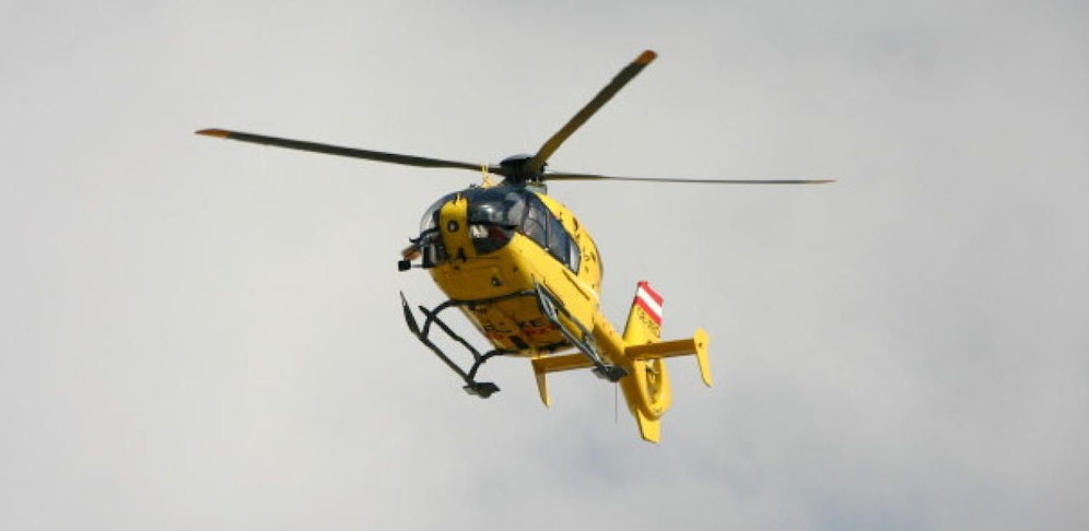 Das verletzte Kind wurde mit dem Rettungshubschrauber in die Linzer Kinderklinik geflogen.