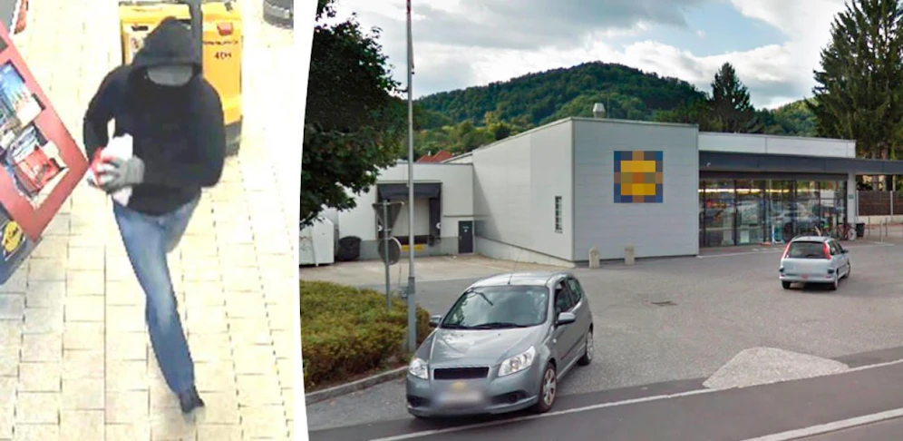 Raubüberfall auf Discounter in der Straßganger Straße, Graz, am 15. Dezember 2018.