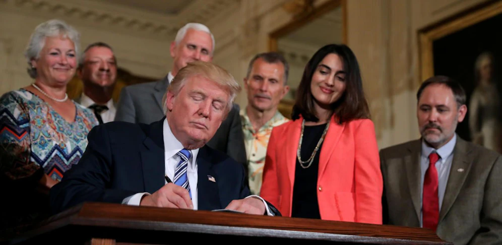 US-Präsident Donald Trump hat neue Sanktionen gegen Russland beschlossen. (Symbolbild)