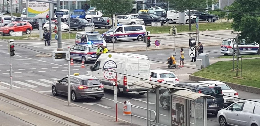 Das Gelände wurde großräumig abgesperrt.