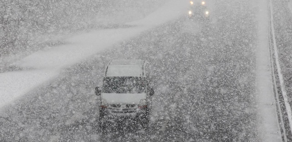 Sienna kam mitten im Schneechaos im Auto zur Welt.