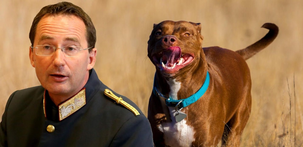 Polizei setzt das neue Tierhaltegesetz um.