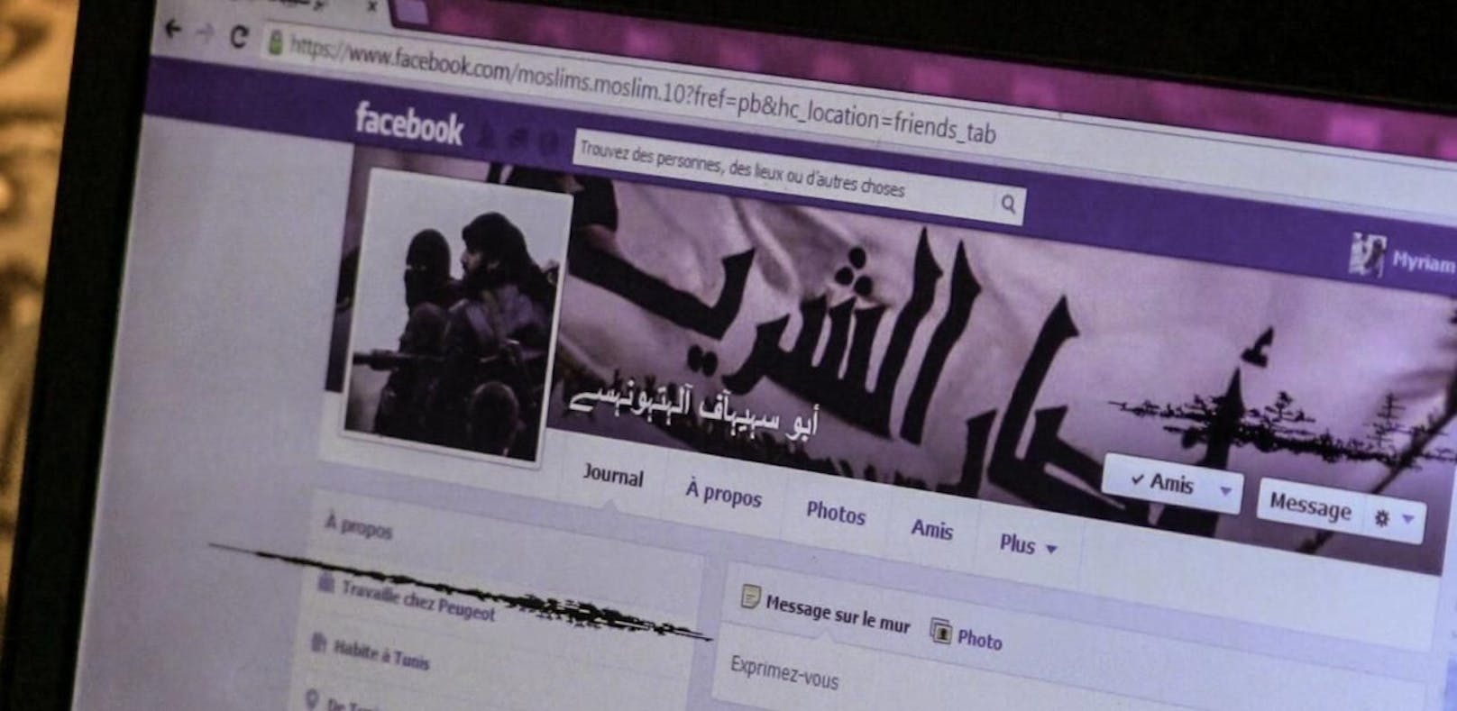 Durch einen Bug waren persönliche Profile von Facebook-Moderatoren, die Terror-Seiten bannten, für Terror-Unterstützer sichtbar.