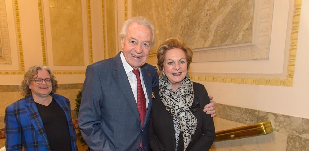 Ingeborg und "Mr. Wunderbar" Harald Serafin